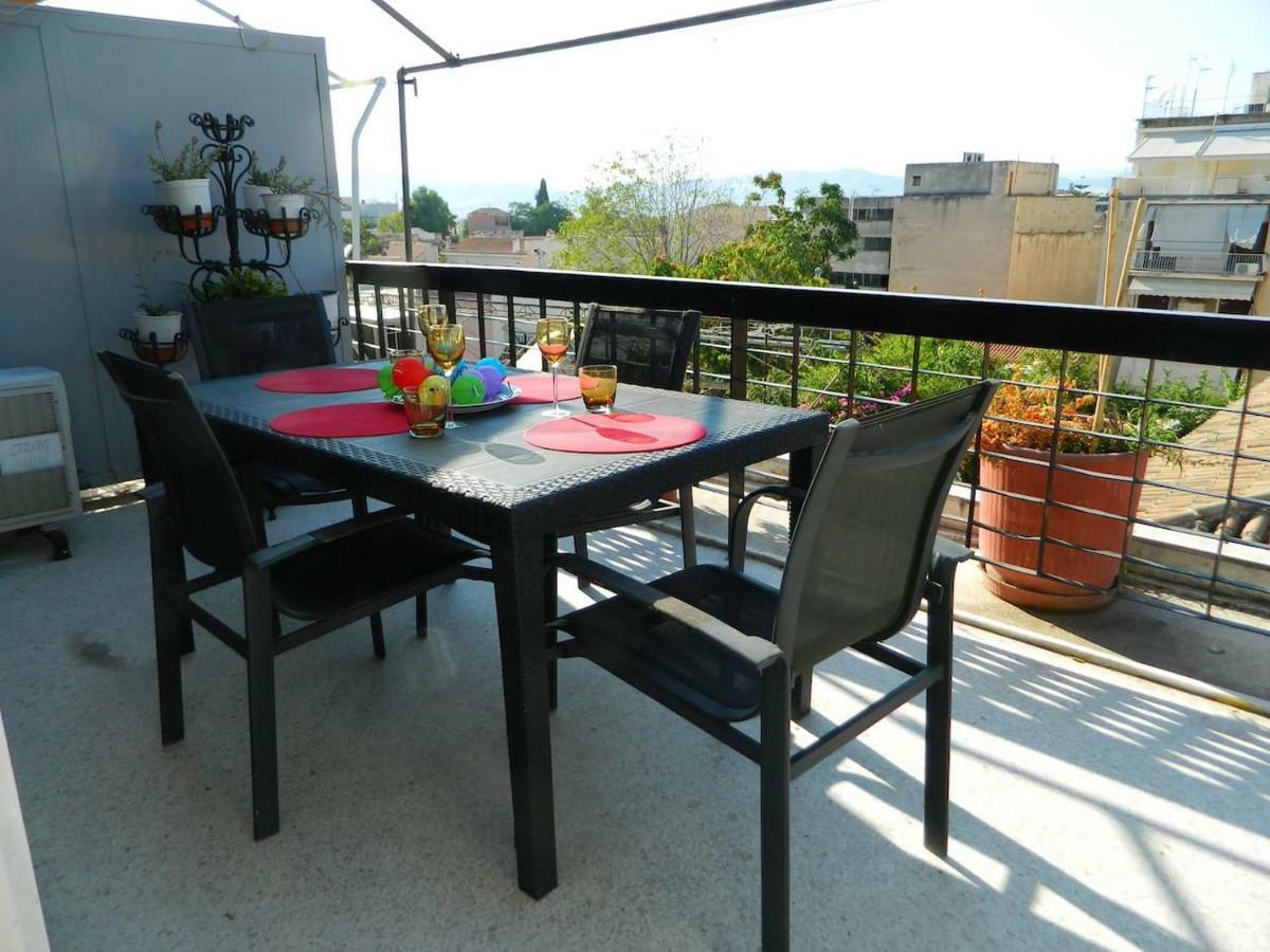 So Athens - Charming 1Bd Flat, Large Terrace, Acropolis View Apartment Exterior photo